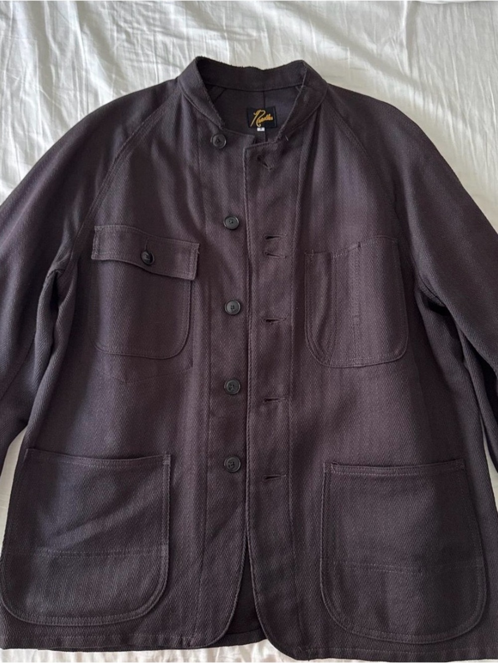 Needles Navy Blue Light Chore Coat